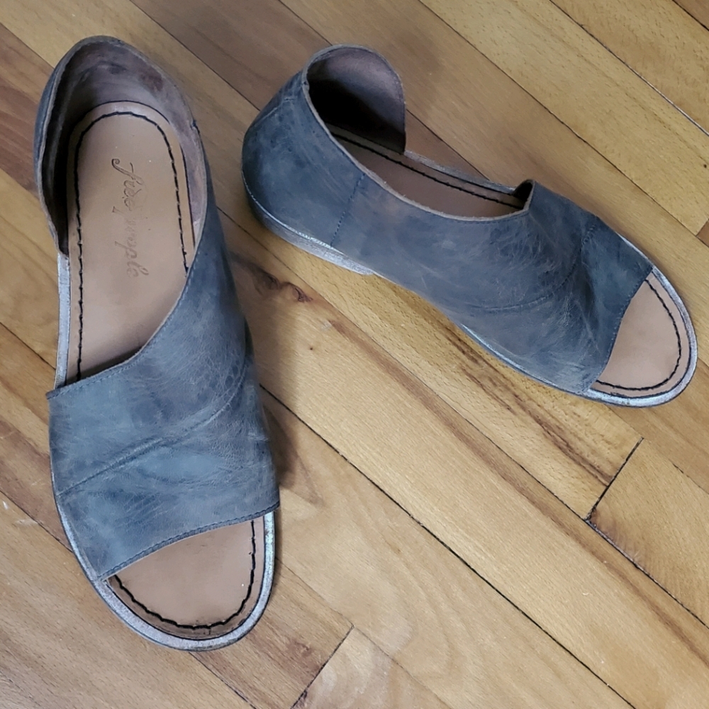 Free People Mont Blanc Leather D'Orsay Sandal, 39